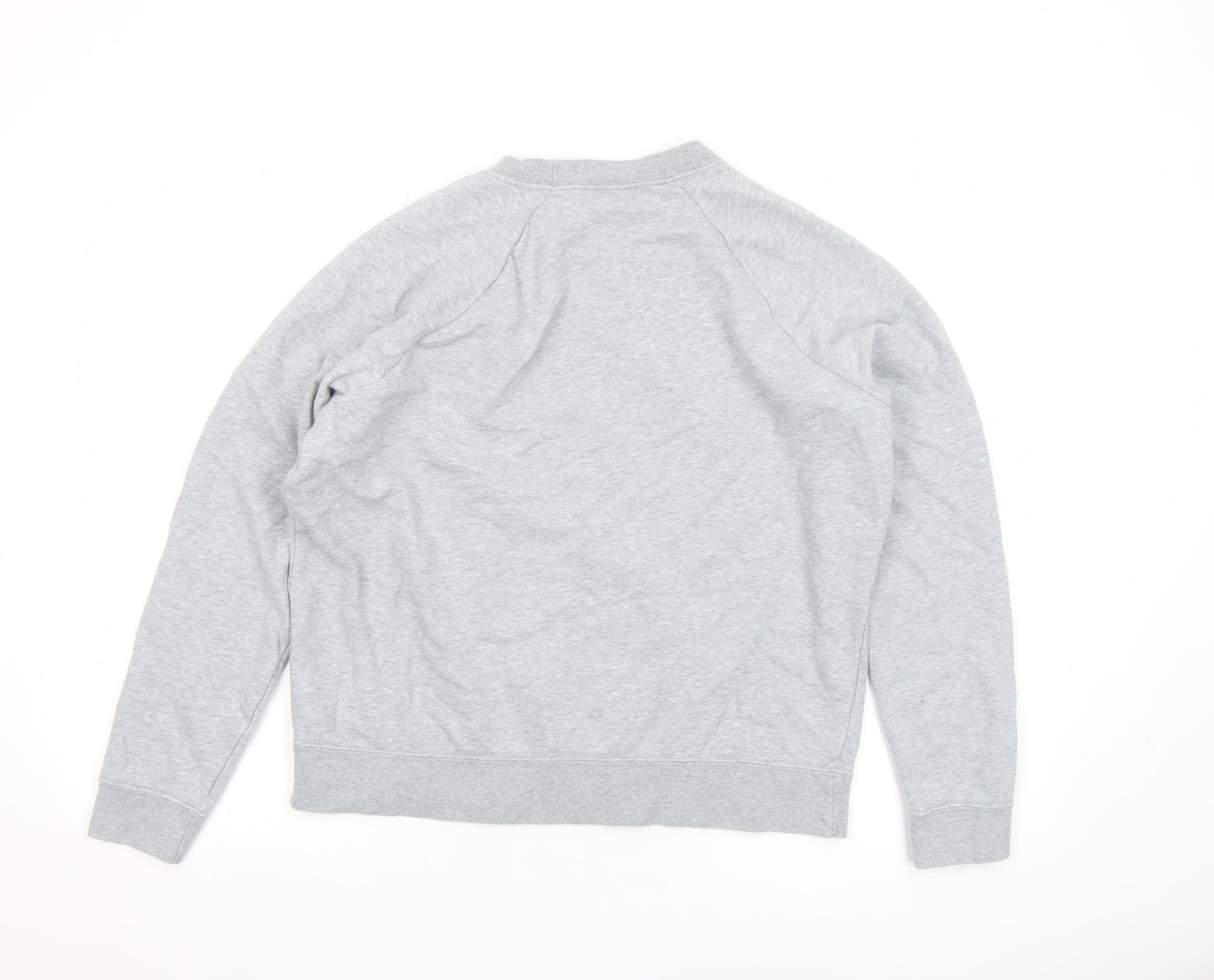 Womens UK Size L Nike Grey Pullover Sweatshirt
