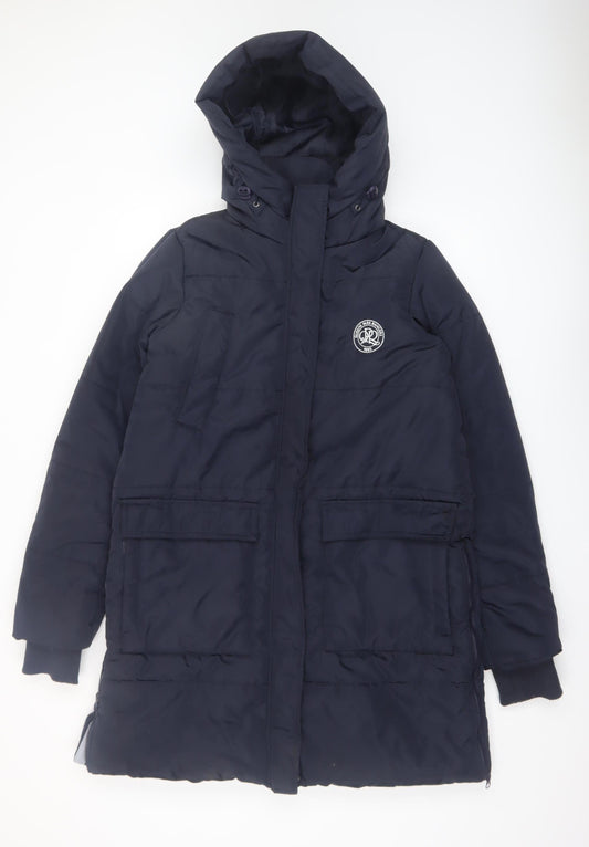 Womens UK Size 14 Queens Park Rangers Blue Puffer Jacket