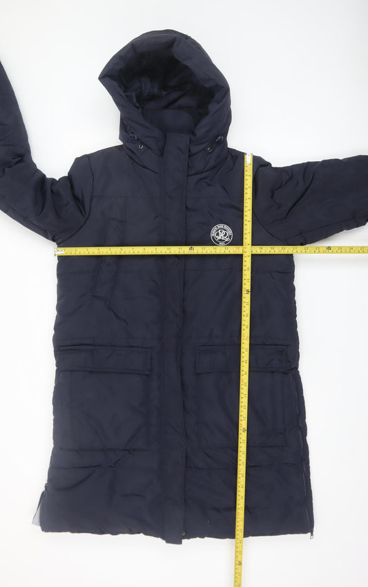 Womens UK Size 14 Queens Park Rangers Blue Puffer Jacket