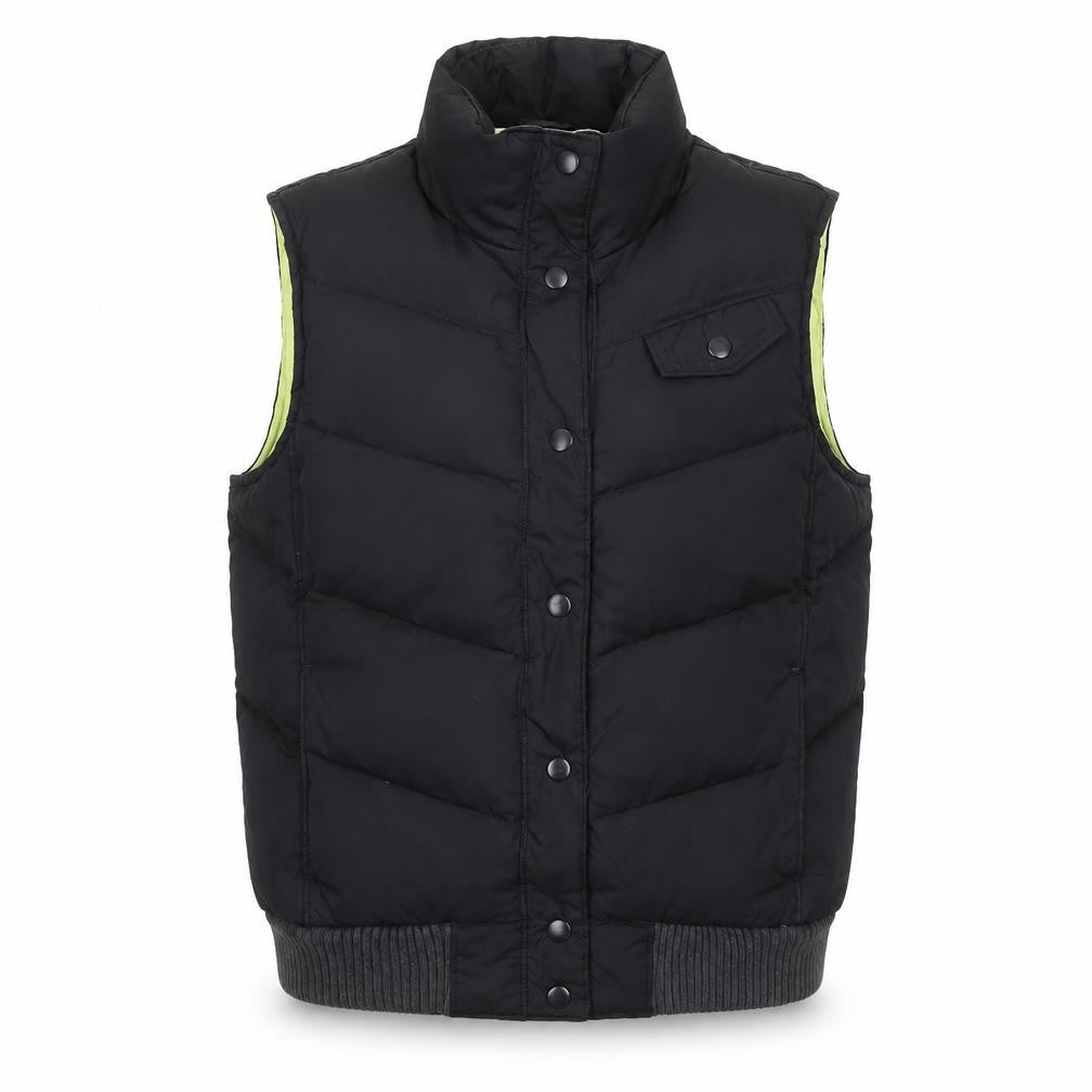 Womens UK Size M Gap Black Puffer Jacket