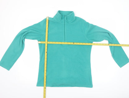 Womens UK Size M Mountain Warehouse Green Pullover Sweatshirt