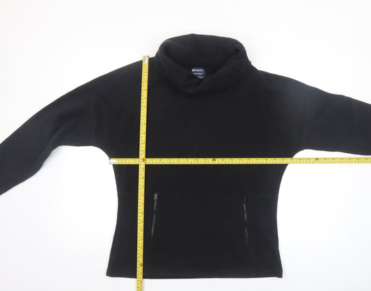 Womens UK Size 12 Mountain Warehouse Black Pullover Sweatshirt