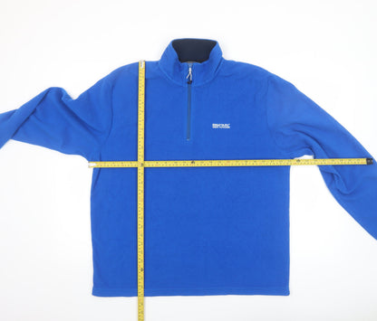 Mens UK Size L Regatta Blue Pullover Sweatshirt