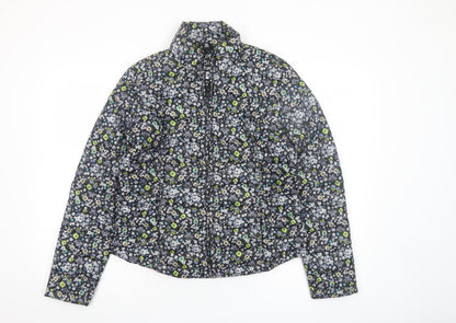 Womens UK Size M Primark Multicoloured Puffer Jacket