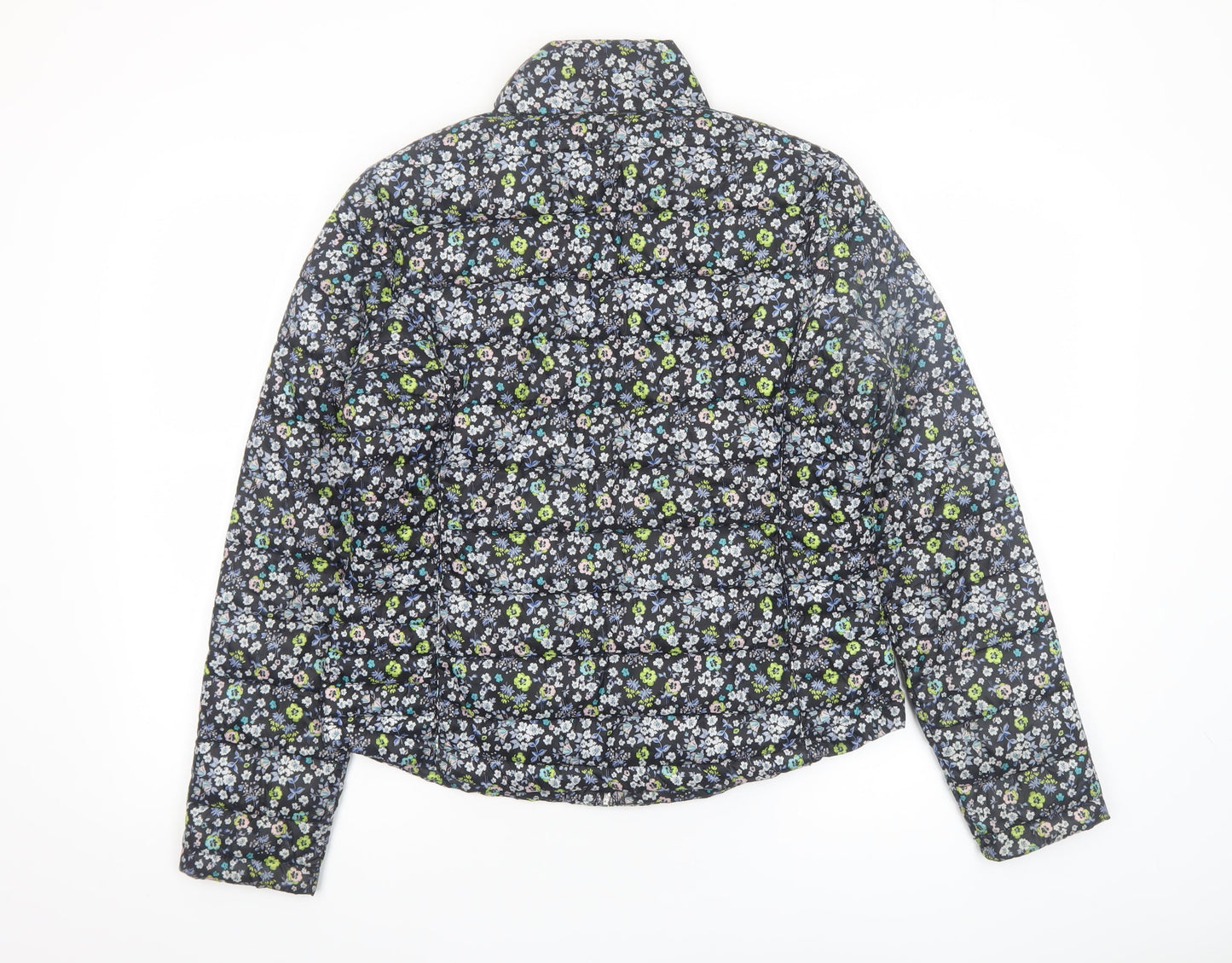 Womens UK Size M Primark Multicoloured Puffer Jacket