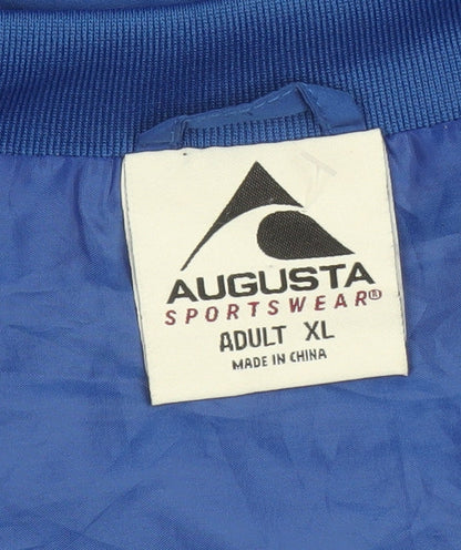 Mens UK Size XL Augusta Sportswear Blue Pullover Sweatshirt