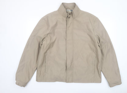 Mens UK Size XL Hutson Harbour Beige Basic Jacket