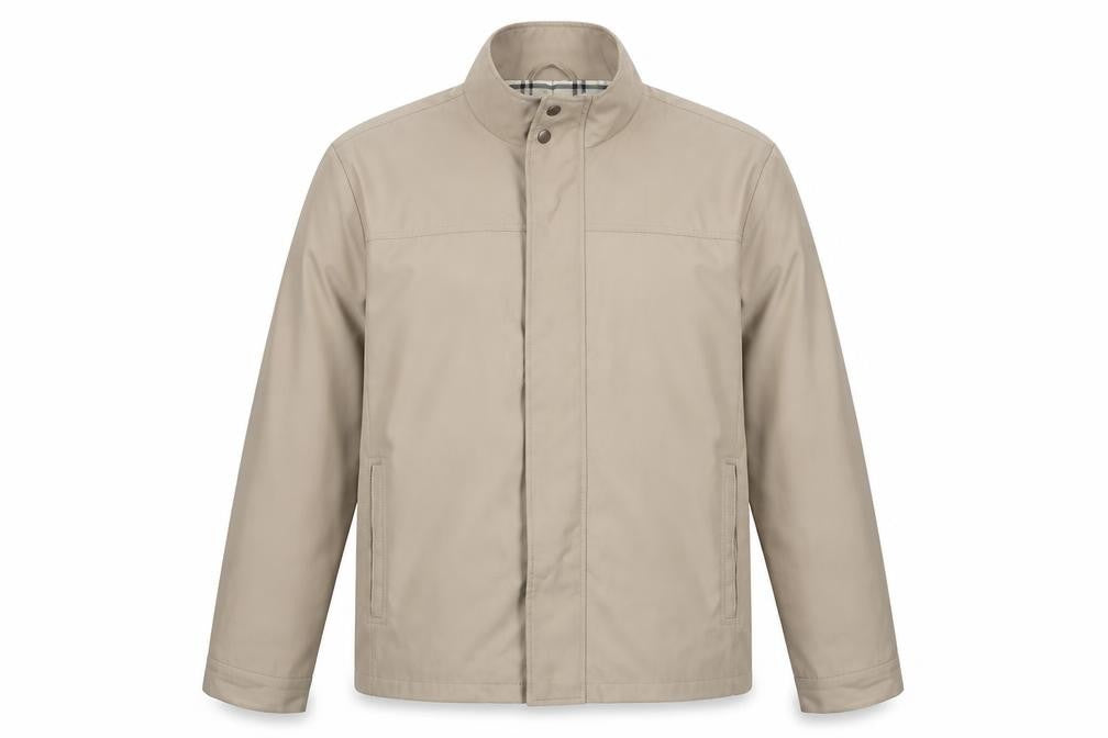 Mens UK Size XL Hutson Harbour Beige Basic Jacket