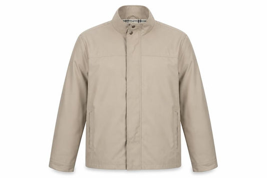 Mens UK Size XL Hutson Harbour Beige Basic Jacket