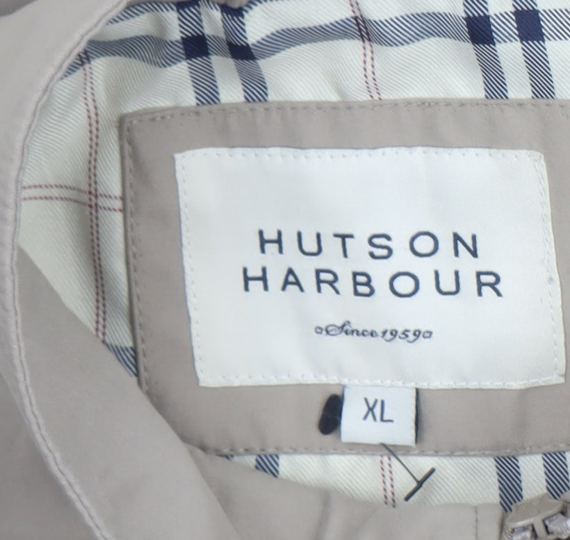 Mens UK Size XL Hutson Harbour Beige Basic Jacket