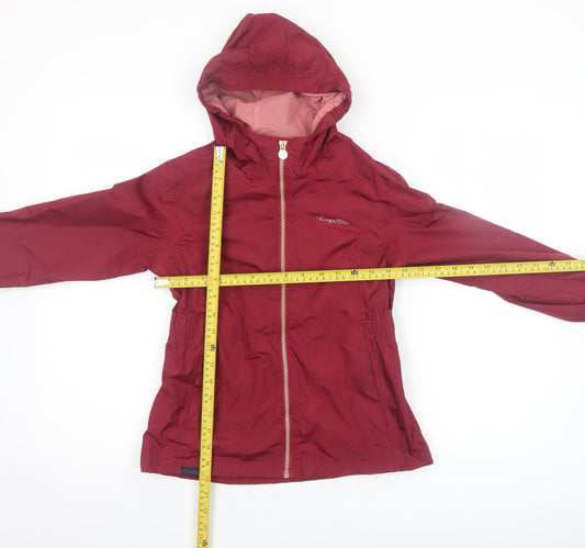 Girls UK Size 7-8 Years Regatta Red Rain Coat