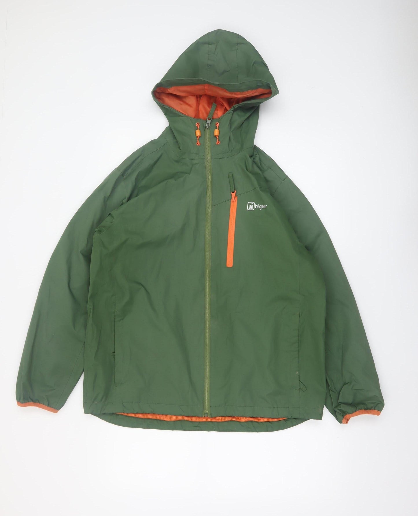 Boys UK Size 15-16 Years Hi Gear Green Rain Coat