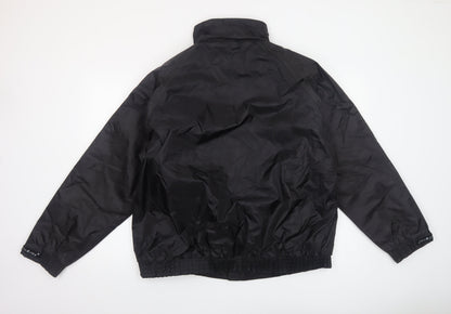 Mens UK Size XL Dickies Black Windbreaker Coat