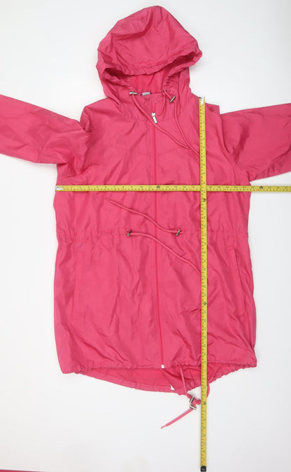 Womens UK Size 16 Yours Clothing Pink Anorak Coat
