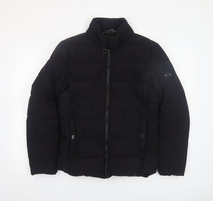 Womens UK Size L XiYuLangWang Black Puffer Jacket