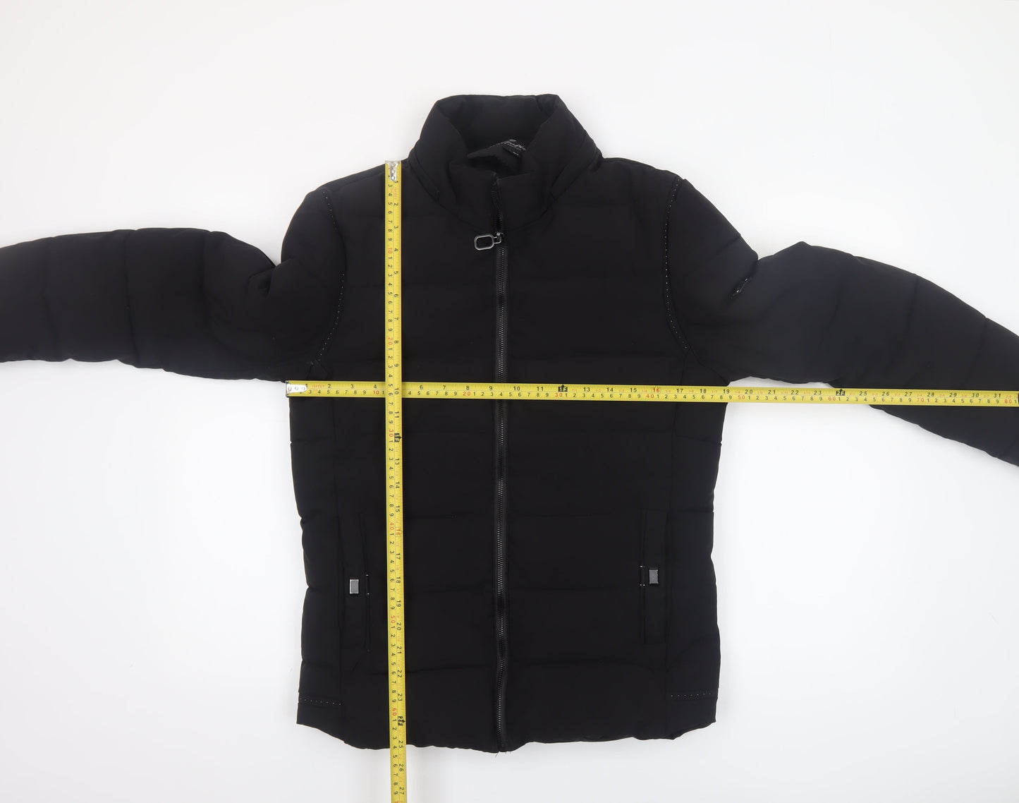 Womens UK Size L XiYuLangWang Black Puffer Jacket