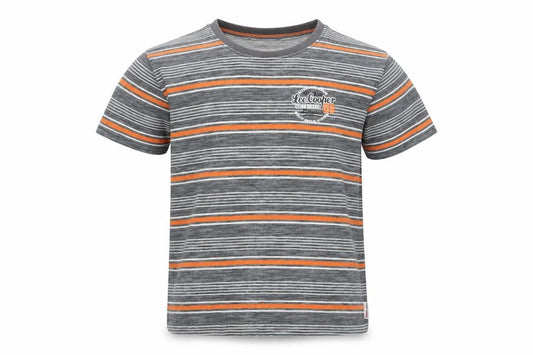 Boys UK Size 9-10 Years Lee Cooper Grey Basic T-Shirt