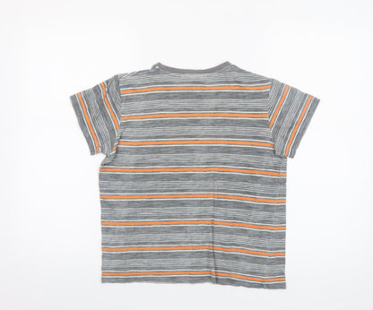 Boys UK Size 9-10 Years Lee Cooper Grey Basic T-Shirt