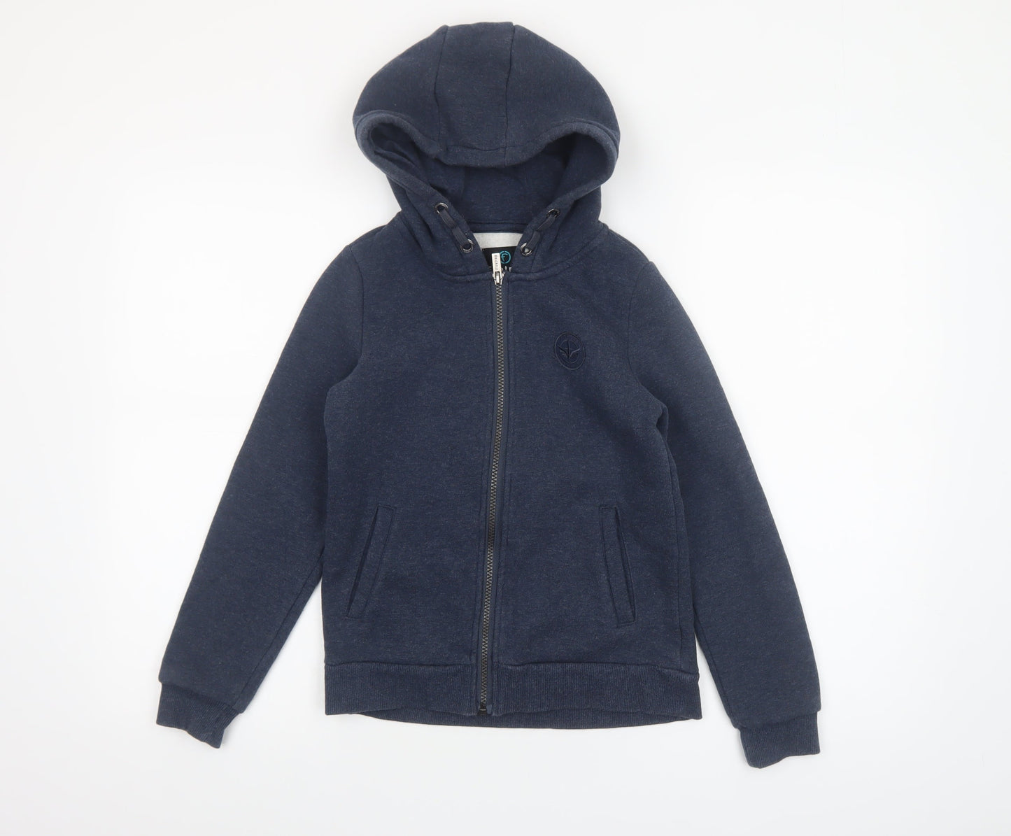 Boys UK Size 9-10 Years Firetrap Blue Full Zip Hoodie