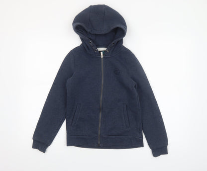 Boys UK Size 9-10 Years Firetrap Blue Full Zip Hoodie