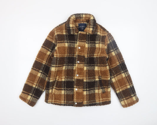 Boys UK Size 9-10 Years Tokyo Laundry Brown Basic Jacket