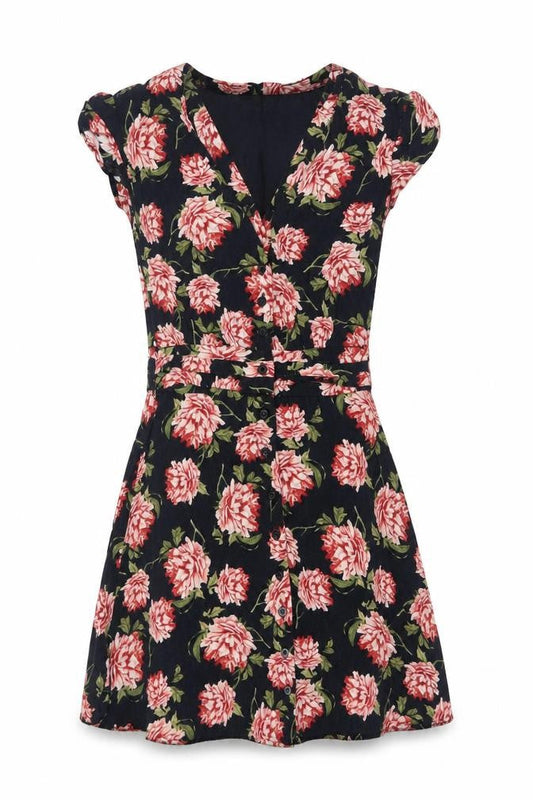 Womens UK Size 8 Topshop Fit & Flare Dress