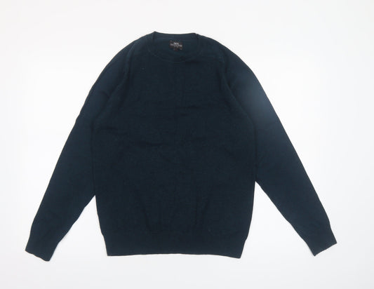 Mens UK Size M NEXT Blue Pullover Jumper