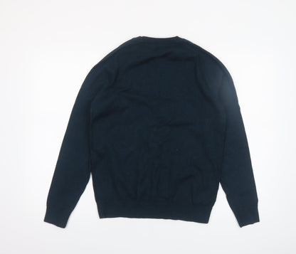 Mens UK Size M NEXT Blue Pullover Jumper