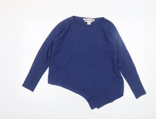 Womens UK Size M Max Studio Blue Pullover Jumper