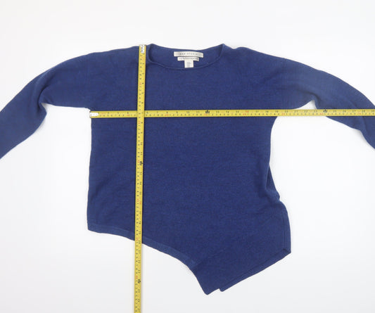 Womens UK Size M Max Studio Blue Pullover Jumper