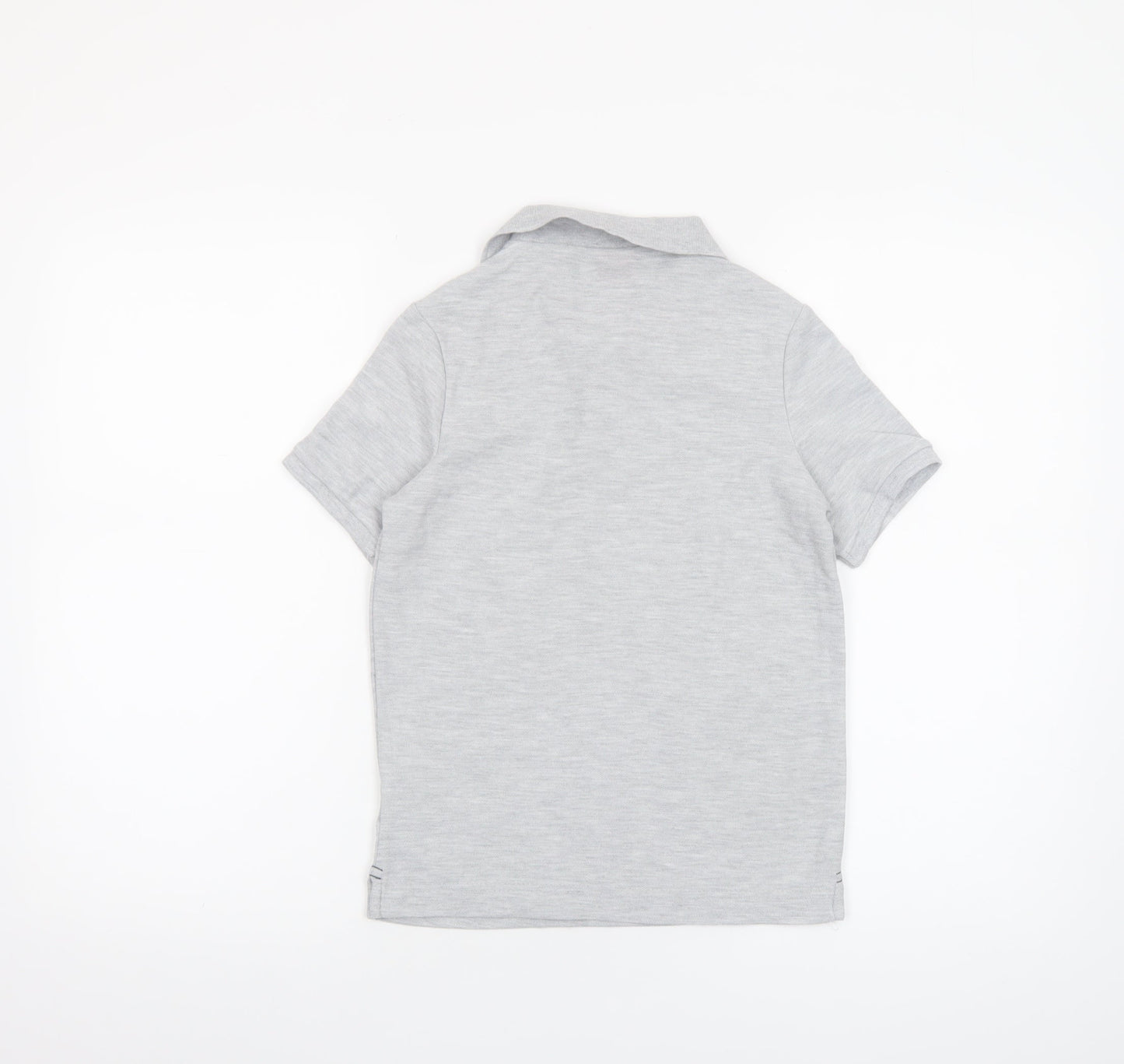 Boys UK Size 9-10 Years Slazenger Grey Basic Polo