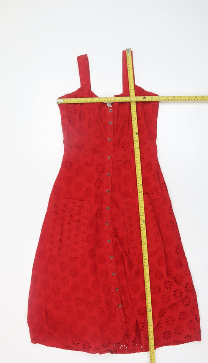 Womens UK Size 8 Yumi A-Line Dress
