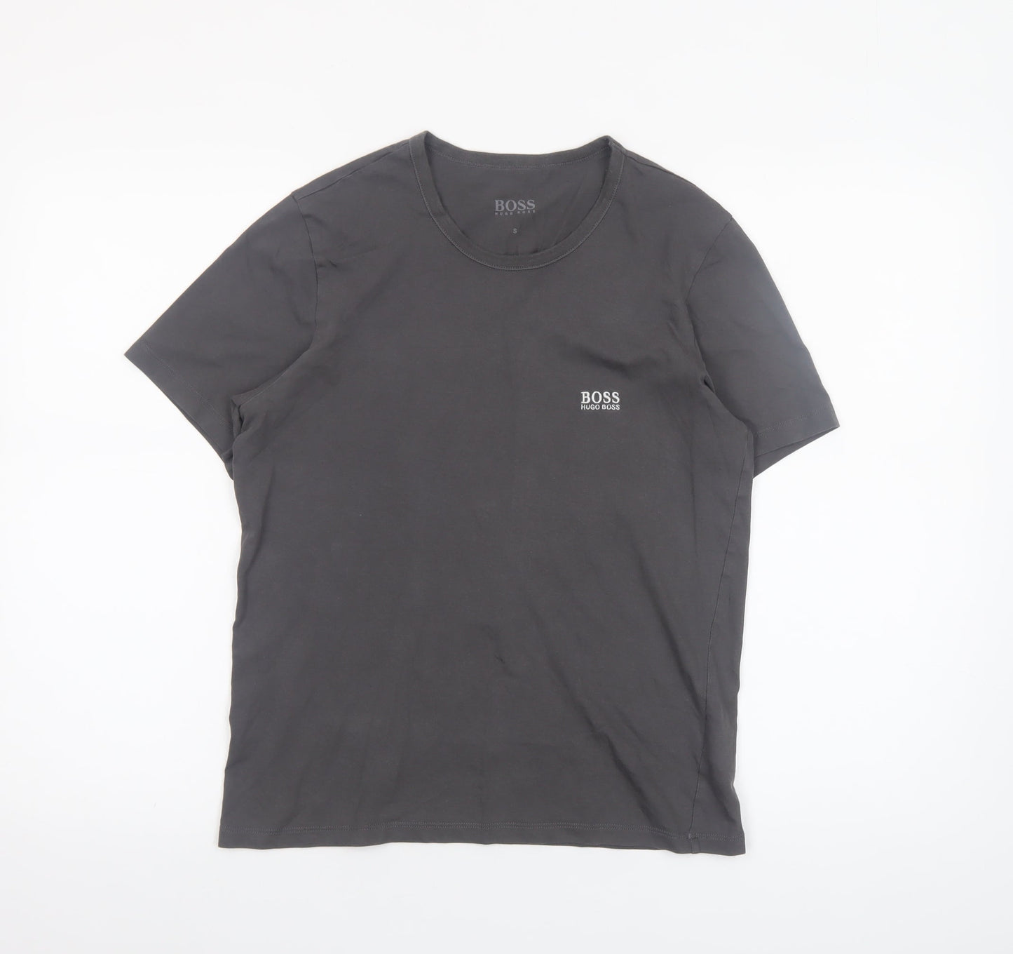 Mens UK Size S HUGO BOSS Black  T-Shirt