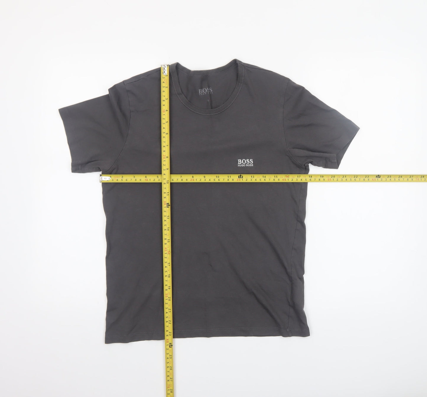 Mens UK Size S HUGO BOSS Black  T-Shirt