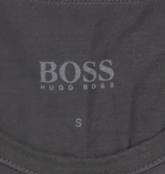 Mens UK Size S HUGO BOSS Black  T-Shirt