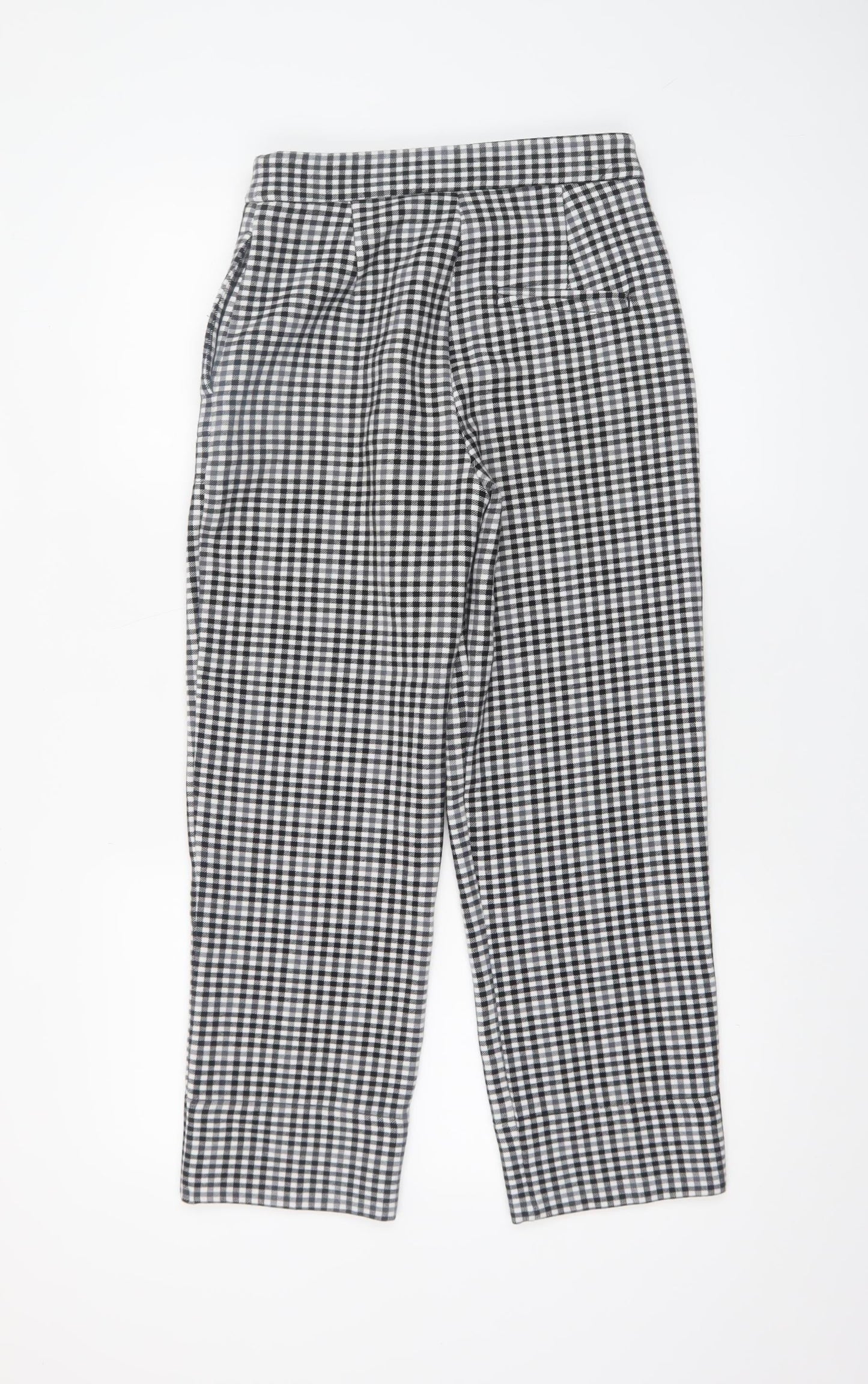 Womens UK Size 8 Marks and Spencer Slim Fit Business Casual Workwear Black Trous