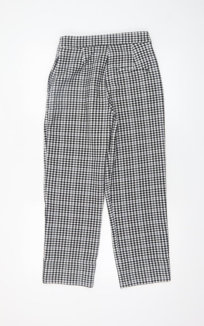 Womens UK Size 8 Marks and Spencer Slim Fit Business Casual Workwear Black Trous