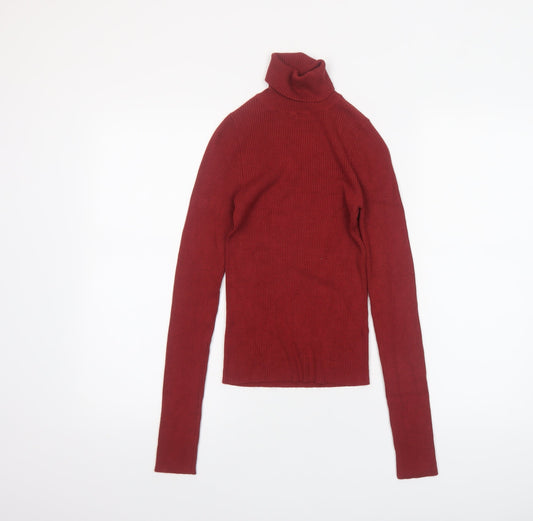 Womens UK Size 6 Miss Selfridge Red Pullover Jumper
