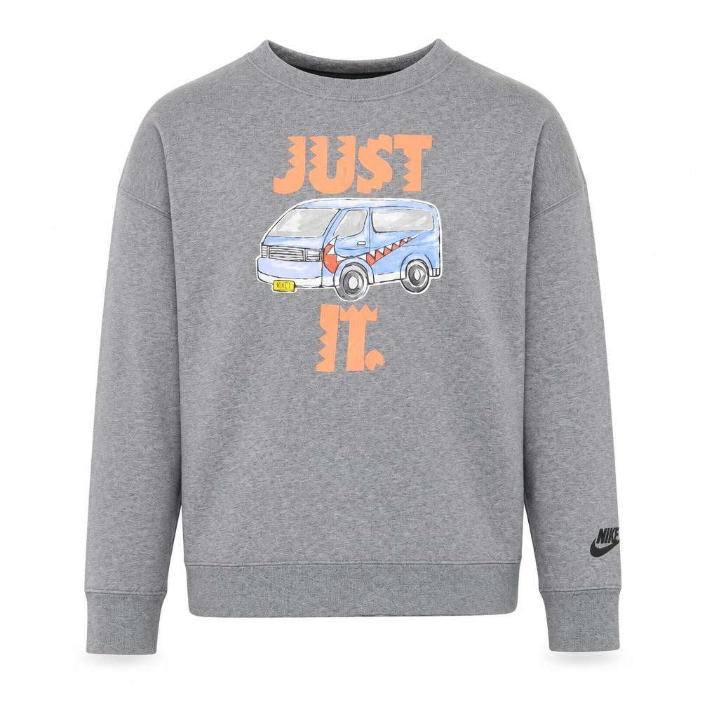Womens UK Size 16 Nike Grey Pullover Sweatshirt