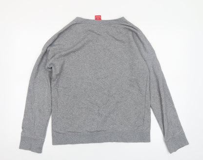 Womens UK Size 16 Nike Grey Pullover Sweatshirt