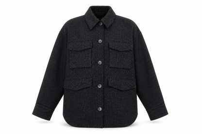 Womens UK Size 10 Monki Black Basic Jacket