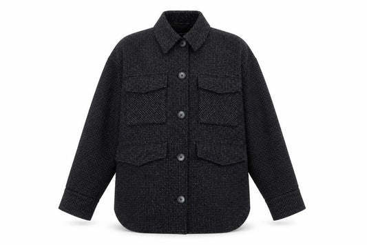 Womens UK Size 10 Monki Black Basic Jacket