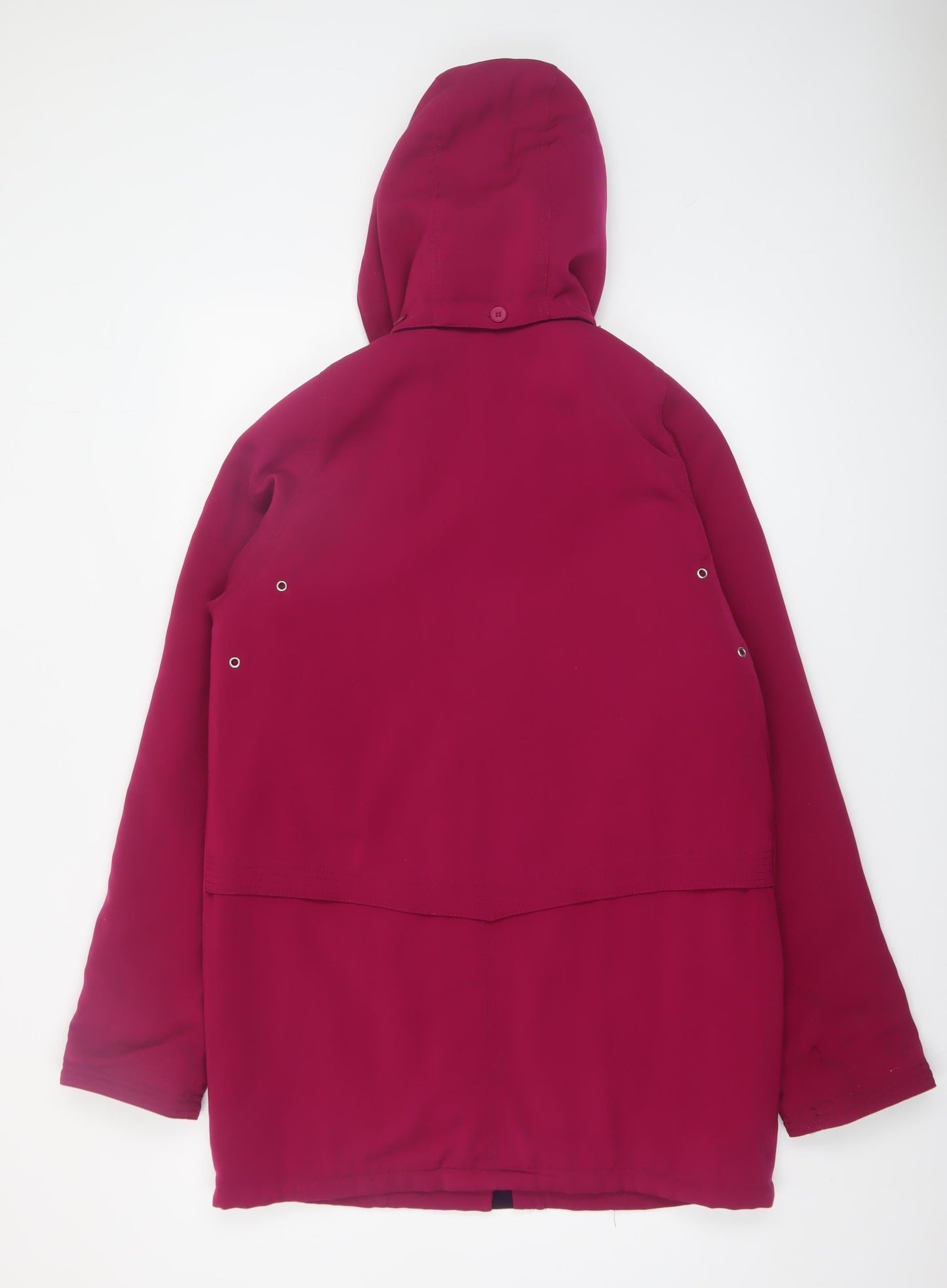 Womens UK Size 10 EWM Pure Classics Pink Parka Coat