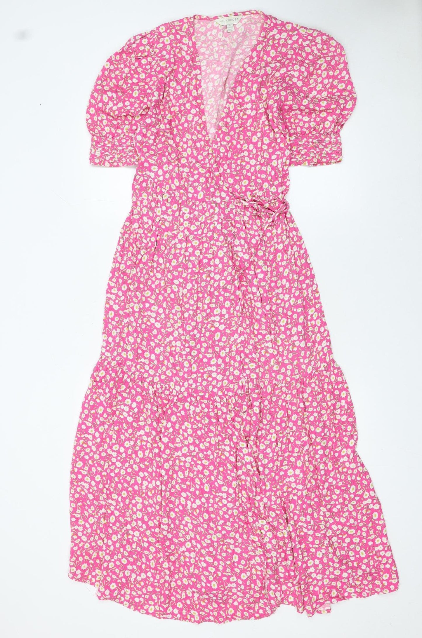 Womens UK Size 6 Marks and Spencer Wrap Dress