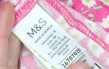 Womens UK Size 6 Marks and Spencer Wrap Dress