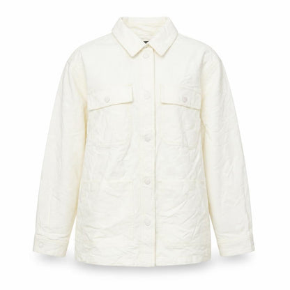 Womens UK Size S Primark Ivory Basic Button-Up
