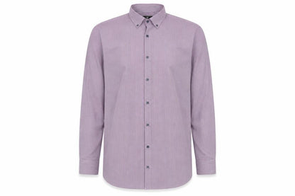 Marks and Spencer Men's Multicoloured Check Long Sleeve Button-Up Shirt Size 16 Regular