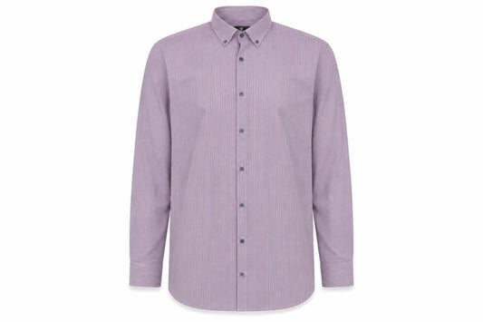 Marks and Spencer Men's Multicoloured Check Long Sleeve Button-Up Shirt Size 16 Regular