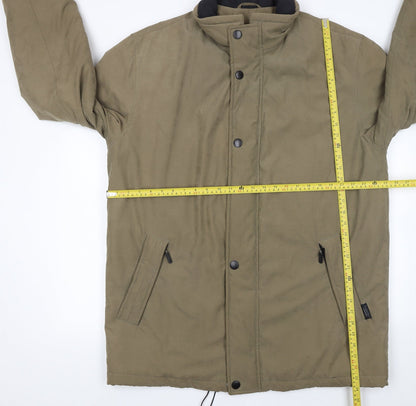 Mens UK Size 44 Bush Brown Parka Coat