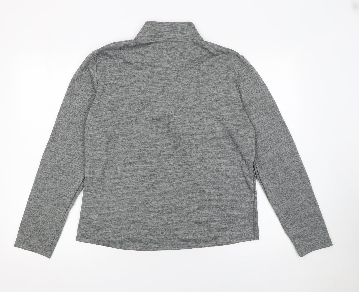 Mens UK Size M Nike Grey Henley Sweatshirt